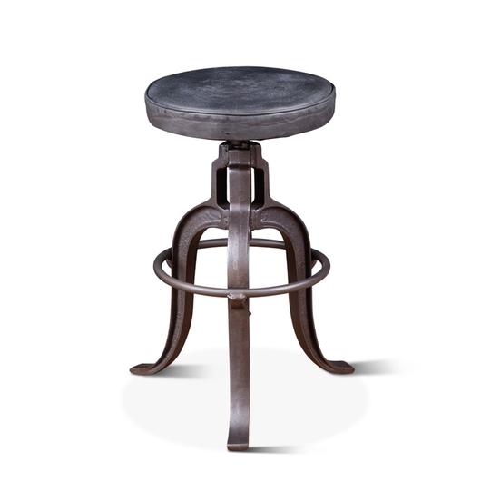 Wellington Adjusting Stool, Ebony by Home Trends & Design