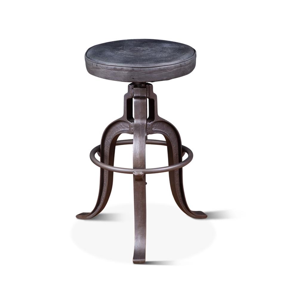 Wellington Adjusting Stool, Ebony by Home Trends & Design