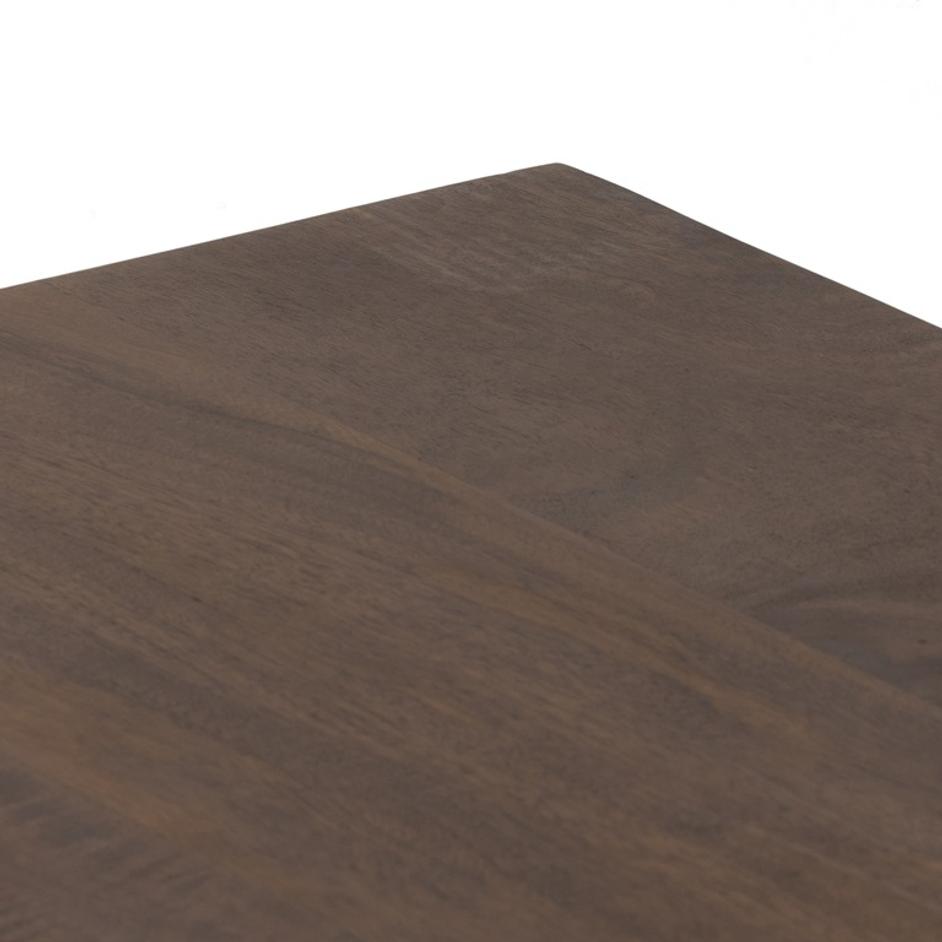 Carmel Media Console In Brown Wash by FOUR HANDS