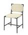 Asher Leather Dining Chair, White by Jamie Young