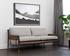 MAUTI SOFA - BROWN - VAULT FOG / BRAVO COGNAC by Sunpan