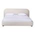 COLIN QUEEN BED OATMEAL by Moes Home