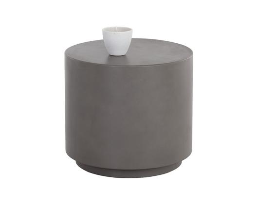 RUBIN END TABLE - GREY by Sunpan