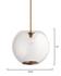 Helium 1-Light Blown Glass Pendant by Jamie Young