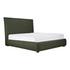 LUZON KING BED TALL HEADBOARD DEEP FOREST by Moes Home