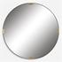 Clip Modern Round Mirror by Uttermost