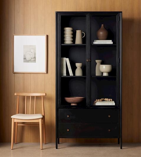 SOTO CABINET-BLACK by FOUR HANDS