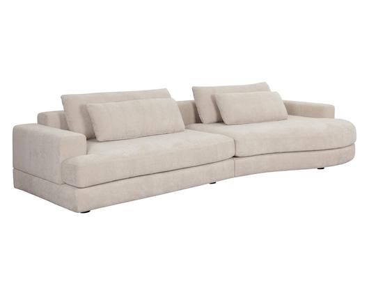 BAELA SOFA - DANNY CREAM by Sunpan