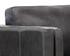 RICHMOND SOFA - BRENTWOOD CHARCOAL LEATHER by Sunpan