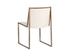 Blair Dining Chair - Antique Brass - Castillo Cream by Sunpan