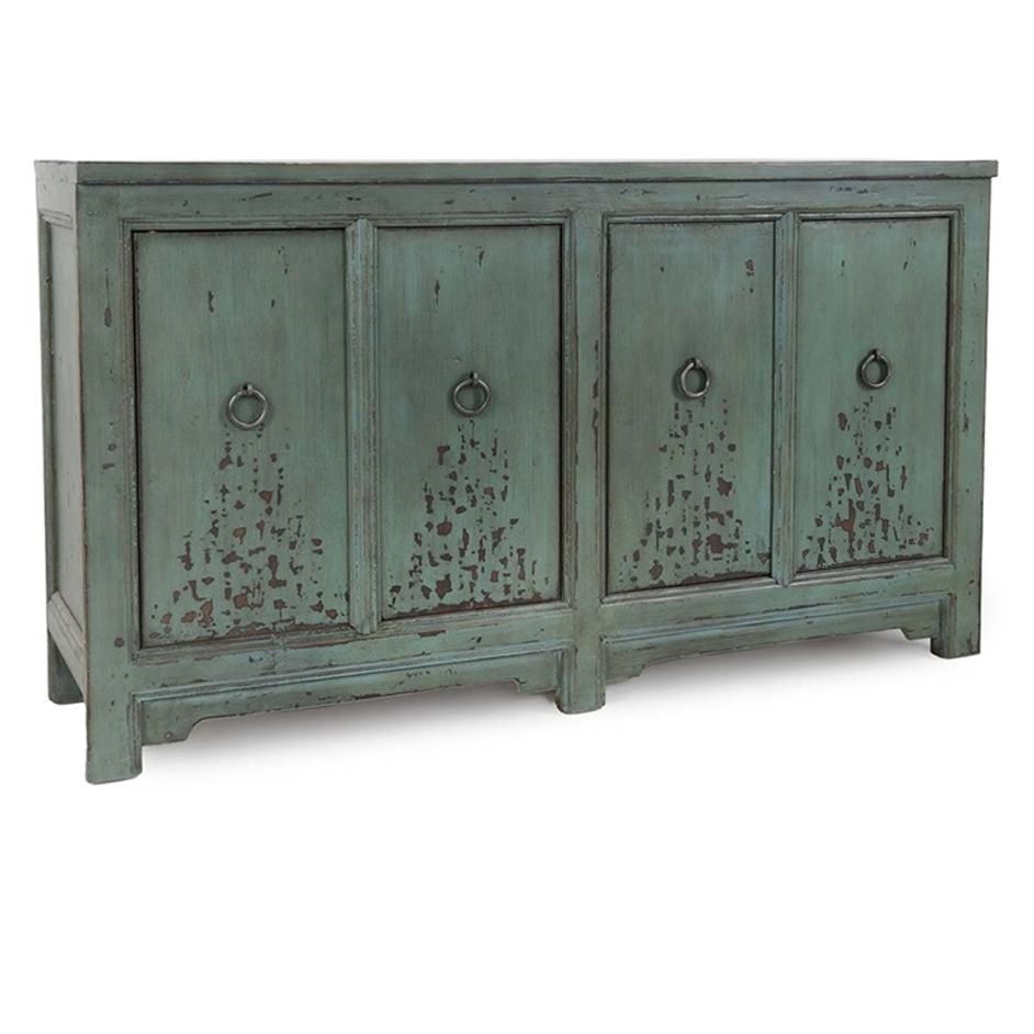 Amherst 4Dr Buffet Turquoise by Classic Home