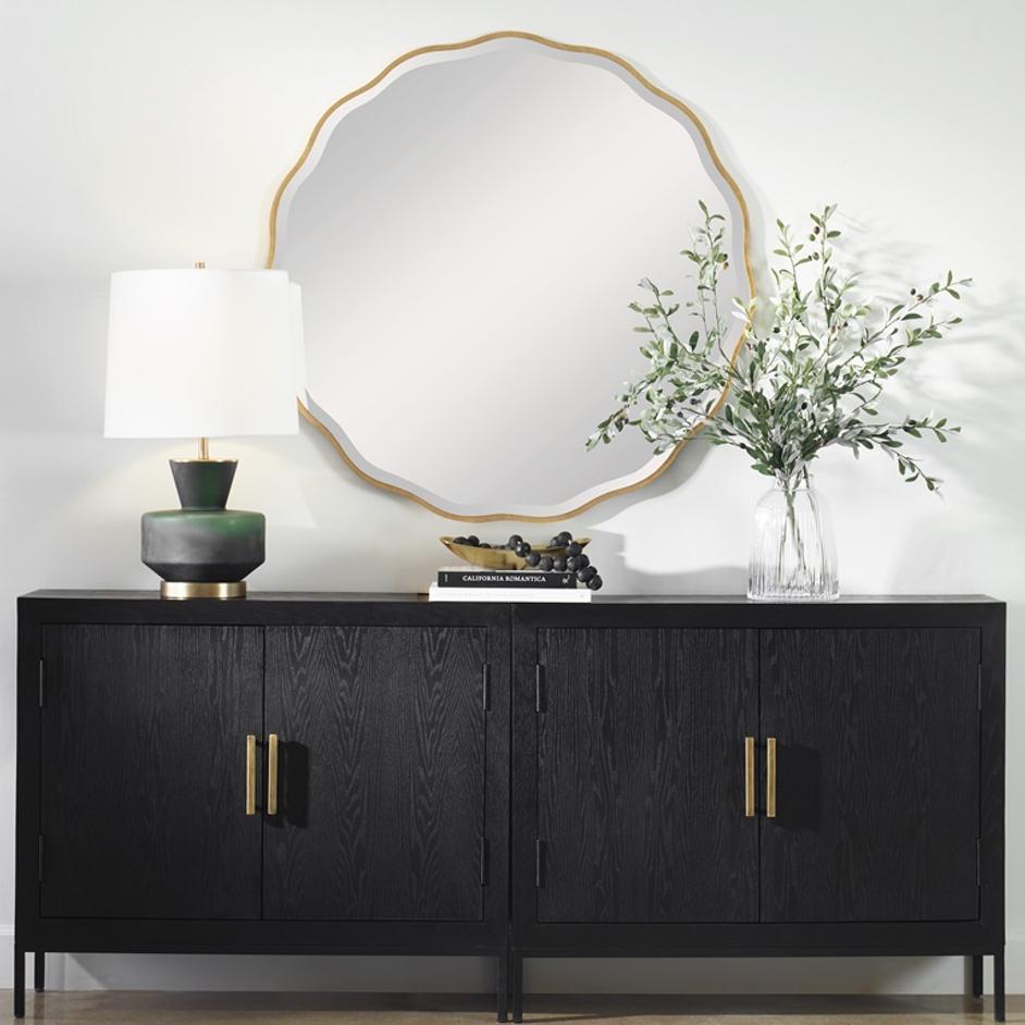 Aneta Round Mirror by Uttermost