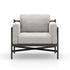 Hearst Outdoor Chair-Stone Grey by FOUR HANDS