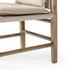 Lenz Dining Armchair In Alcala Taupe by Four Hands