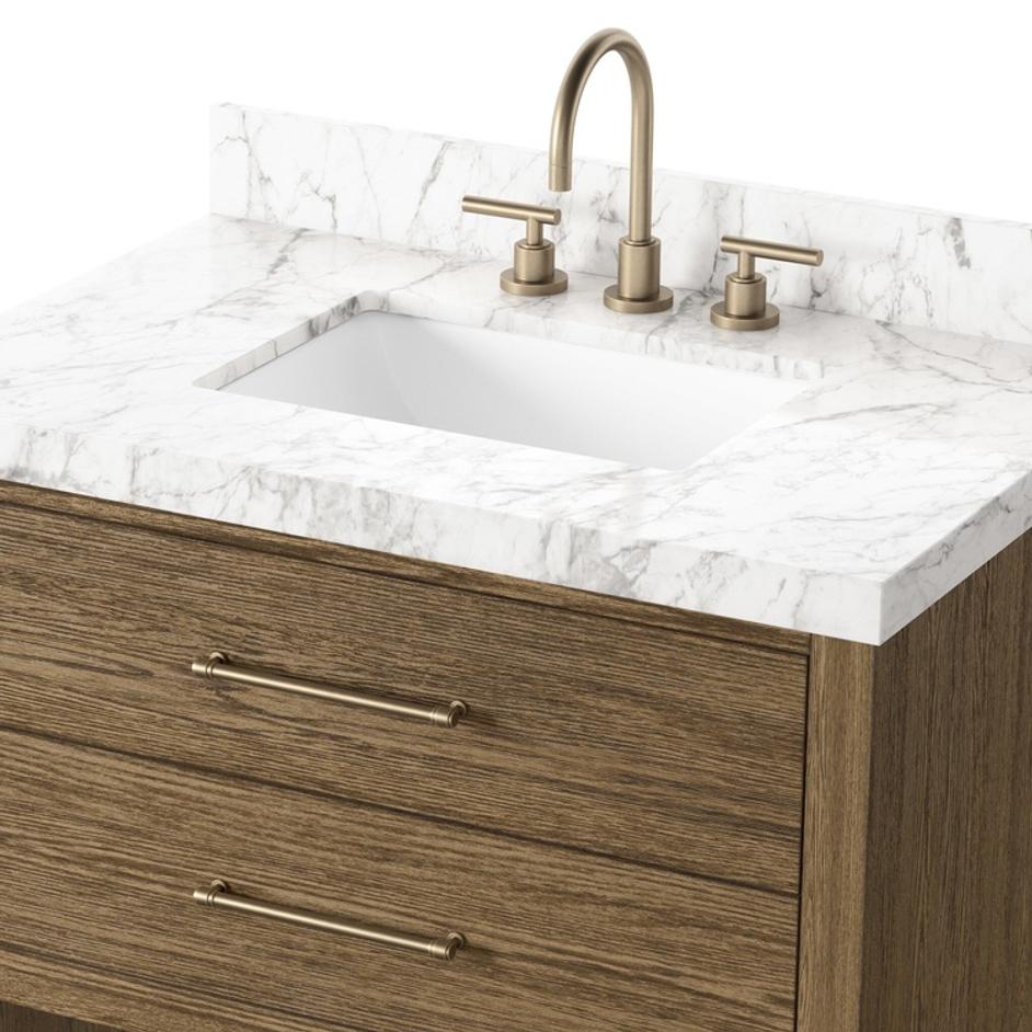 Anthem Single Vanity - Washed Natural Veneer by Four Hands