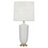 Matte Dove Michael Berman Hadrian Table Lamp by Robert Abbey