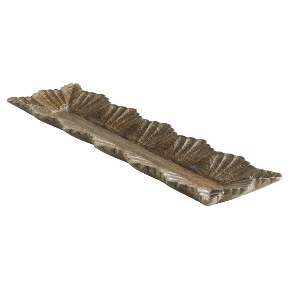 Lorenza Tray| Brown-Rctng by Cyan Design