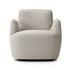 Reed Swivel Chair In Crete Pebble by Four Hands