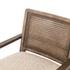 Xavier Dining Armchair In Hasselt Taupe by FOUR HANDS