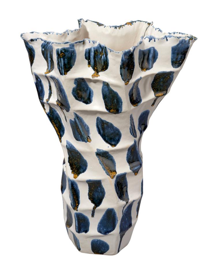 Seurat Tall Ceramic Decorative Vase by Jamie Young