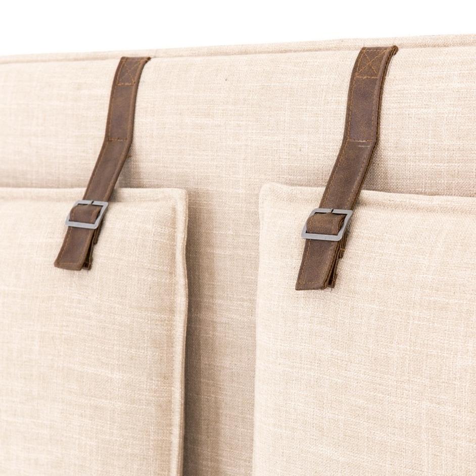 Leigh Upholstered King Bed by FOUR HANDS