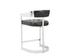 Beaumont Counter Stool - Stainless Steel - Cantina Magnetite by Sunpan