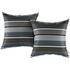 Varick Two Piece Outdoor Patio Pillow Set In Stripe by Modway Furniture