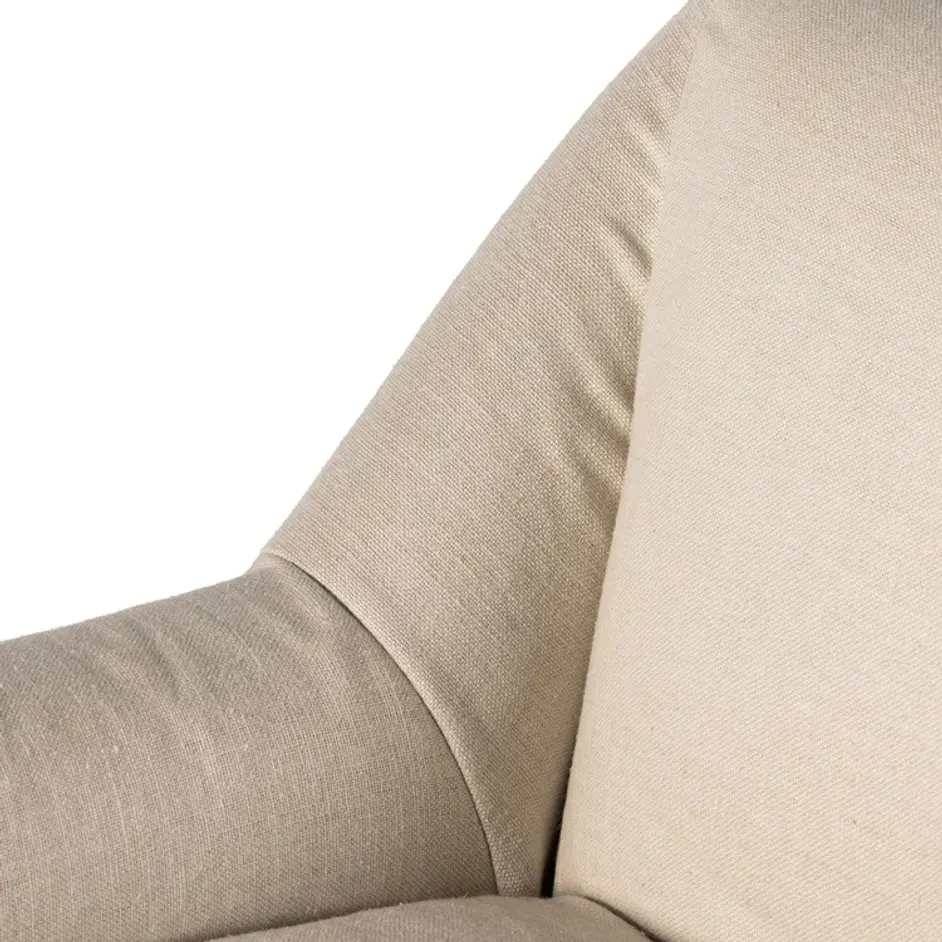 Bridges Slipcover Dining Armchair by Four Hands