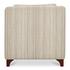 Hewitt Accent Chair Beige Stripe by Moes Home