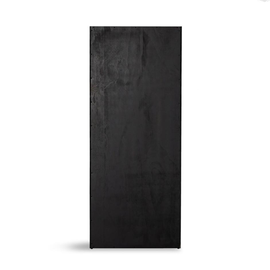 Higgs Bookcase - Brushed Ebony Oak Veneer by Four Hands