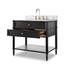 Toulouse Single Vanity - Satin Black Veneer by Four Hands