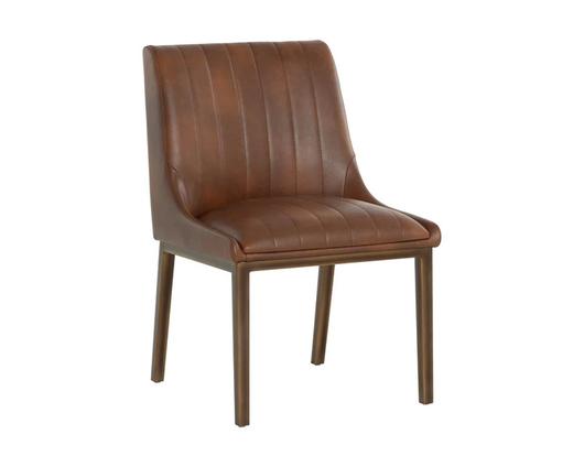 HALDEN DINING CHAIR - BRAVO COGNAC by Sunpan
