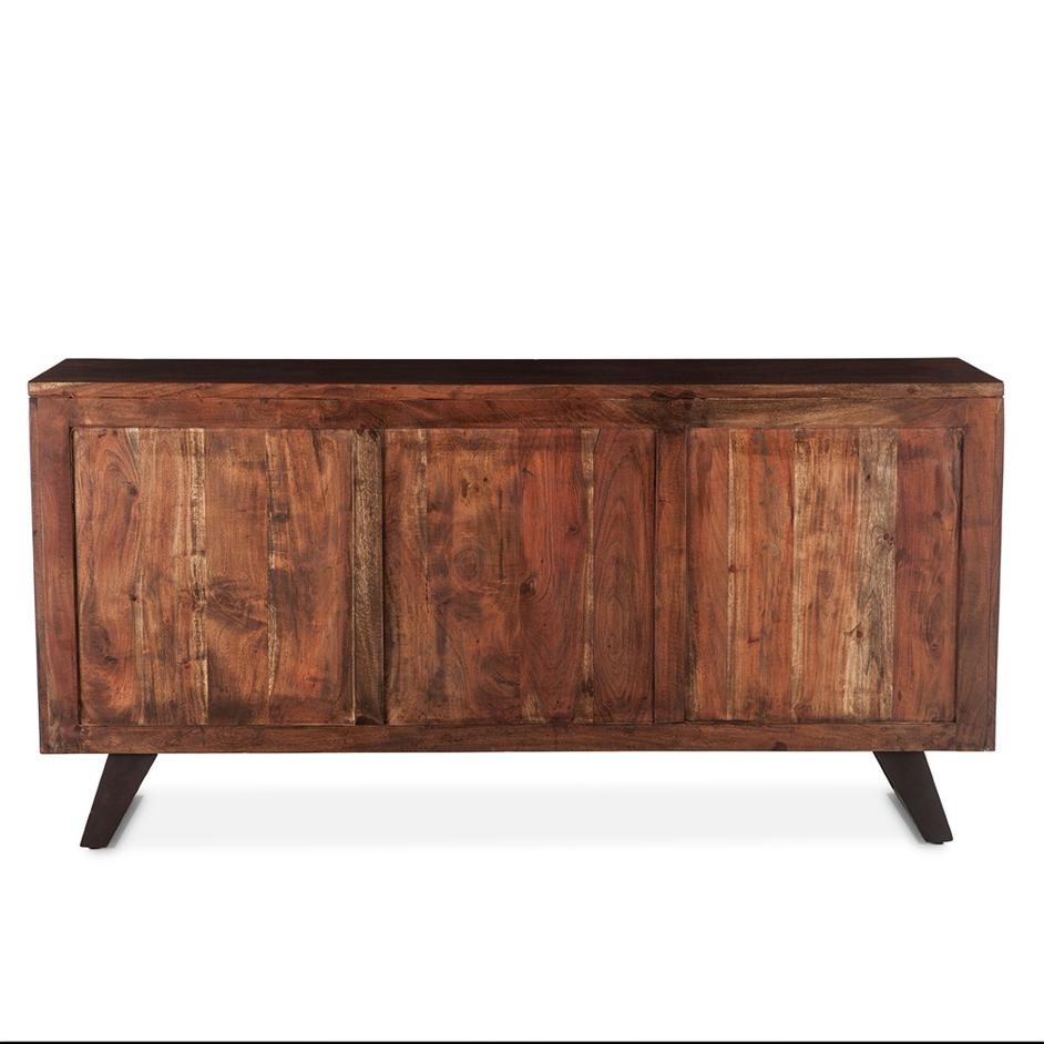 London Loft 68-Inch Acacia Wood Sideboard in Walnut Finish by Home Trends & Design