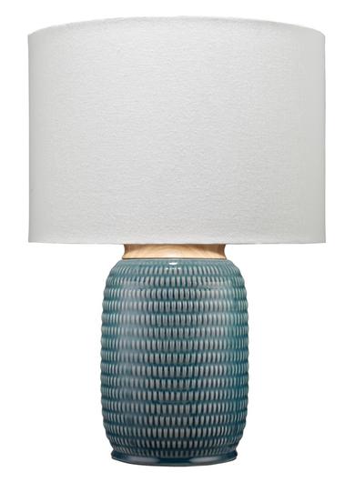 Graham Ceramic Table Lamp, Blue by Jamie Young