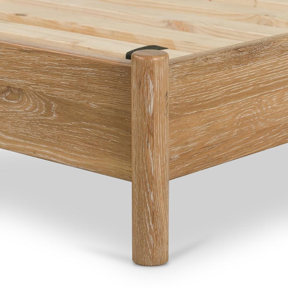 Montana Bed In Altro Snow In Queen by FOUR HANDS