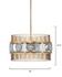 Upsala Agate 8-Light Chandelier by Jamie Young