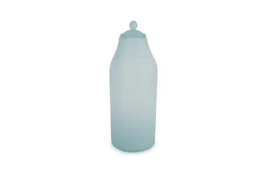 Frosted Glass Bottle, Large by PHILLIPS COLLECTION