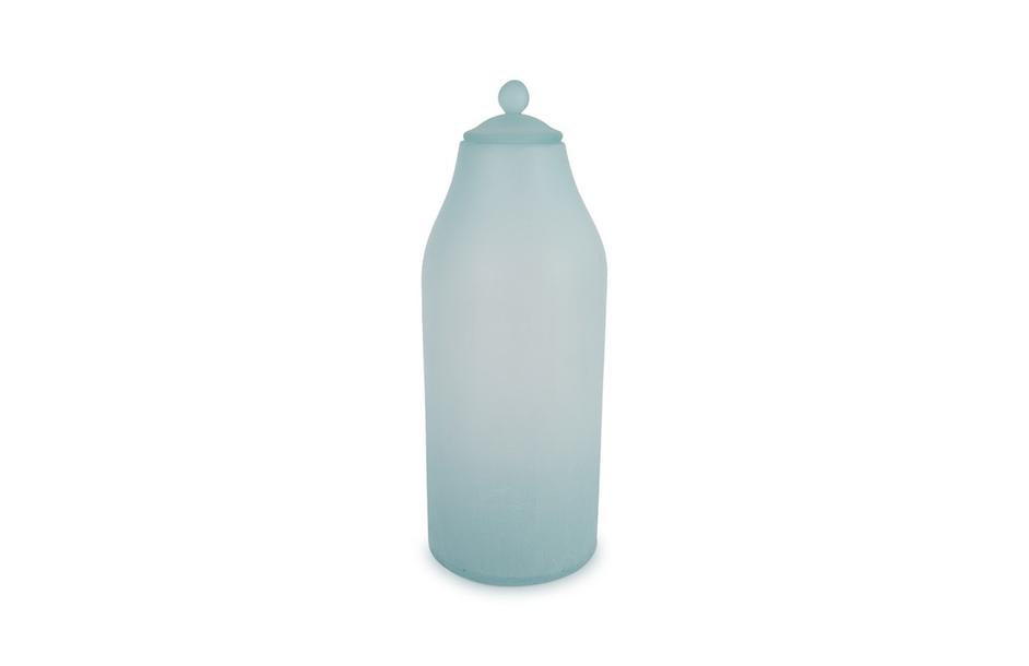 Frosted Glass Bottle, Large by PHILLIPS COLLECTION