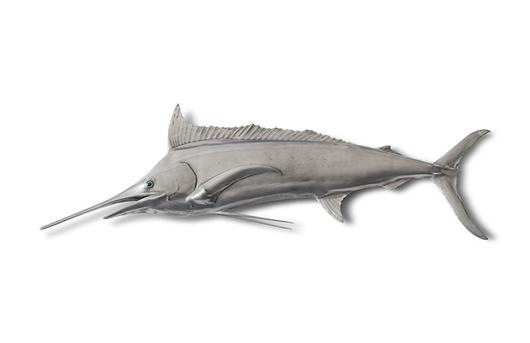 Blue Marlin Fish, Aluminum Finish by PHILLIPS COLLECTION