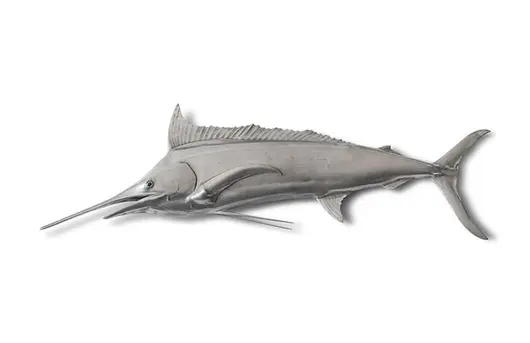 Blue Marlin Fish, Aluminum Finish by PHILLIPS COLLECTION