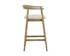JEREMY COUNTER STOOL - WEATHERED OAK - DOVE CREAM by Sunpan