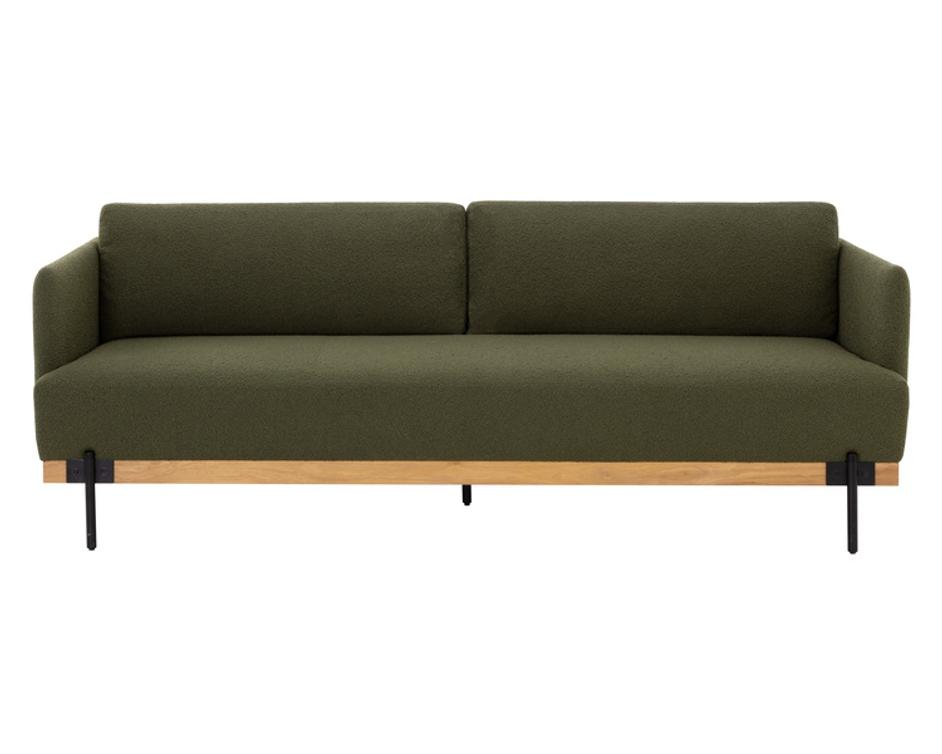 SAUL SOFA - COPENHAGEN OLIVE by Sunpan