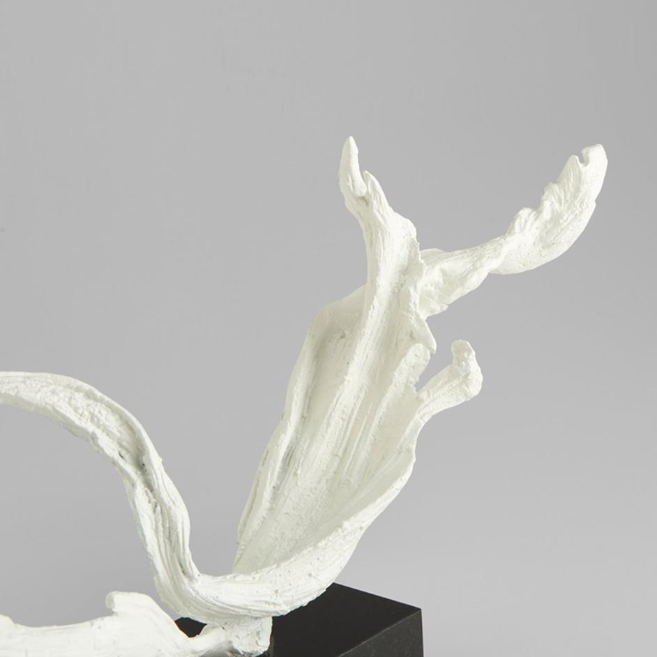 Lorelei Sculpture | White | Black by Cyan Design