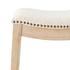 Elmo KD Fabric Counter Stool, Palladian Beige by New Pacific Direct