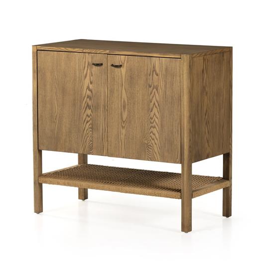 Zuma Small Cabinet In Dune Ash by FOUR HANDS