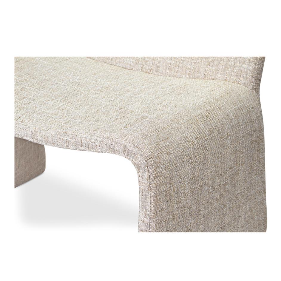 Ella Accent Chair Heather Beige by Moes Home