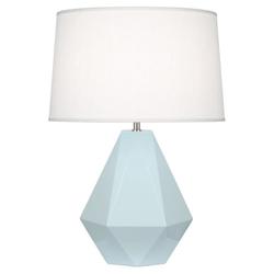 Baby Blue Delta Table Lamp by ROBERT ABBEY