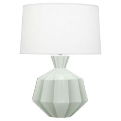 Matte Celadon Orion Table Lamp by Robert Abbey