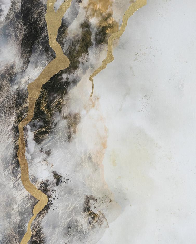 PARADISE FOUND - 72" X 48" - CHARCOAL FRAME by Sunpan