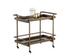 LIVINGSTON BAR CART - ANTIQUE BRASS by Sunpan